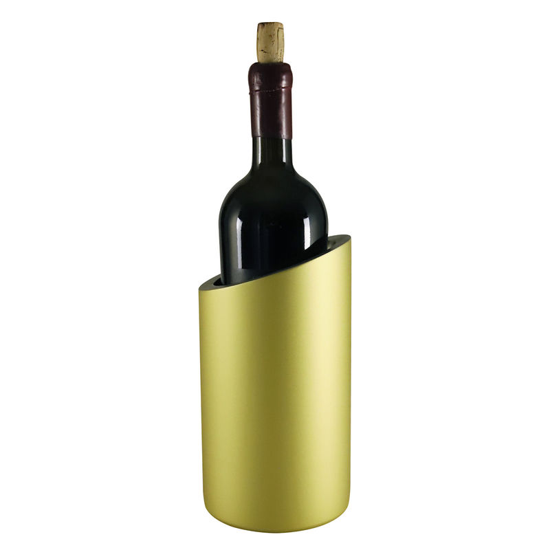 Acciaio inossidabile doppio muro portabottiglia di vino raffreddatore birra raffreddatore champagne raffreddatore secchio di ghiaccio