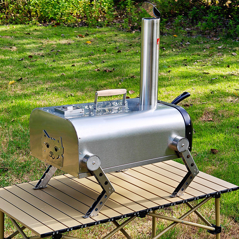 Forno per pizza a legna da 12 pollici per picnic all'aperto