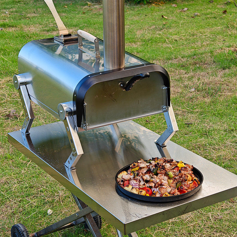 Forno per pizza a legna da 12 pollici per picnic all'aperto